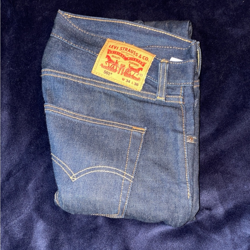 Levi's 501 Men’s Blue Denim Jeans
